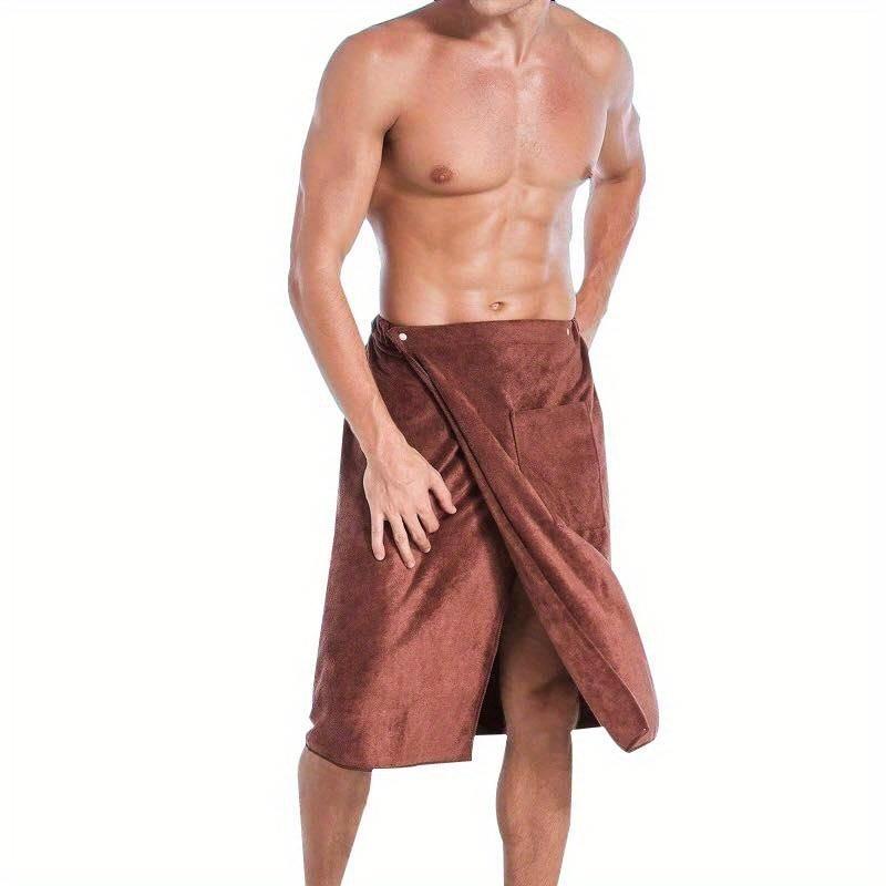 1Pc Men's Soft Polyester Bath  - Beach Towel Large recension och pris